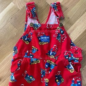 Vintage toddler Osh Kosh corduroy overalls